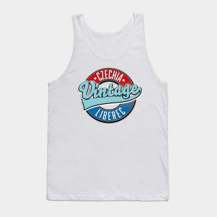 Liberec czechia vintage logo Tank Top